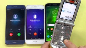 Phone Call MOTOROLA vs HONOR / MADNESS Incoming Call & Outgoing Call