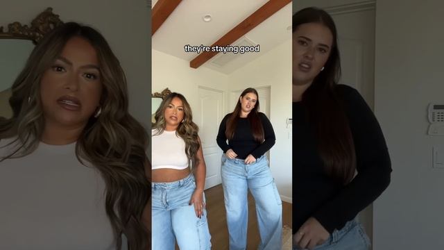 plus size cargo jean try on 👖🎧☁️ #plussize #plussizefashion #cargopants #jeans #denim смотреть онлайн