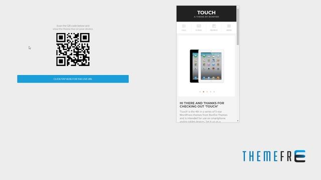TOUCH: A Lighter-than-air WordPress Mobile Theme Esm&eacute; Lan смотреть онлайн