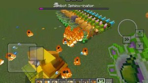 зомби против растений 2 обзор мода( Майнкрафт)