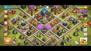 Прокачка 12 ТХ в clash of clans  в реальном времени день 2 | day 2