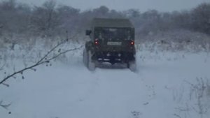 газ-69 снег