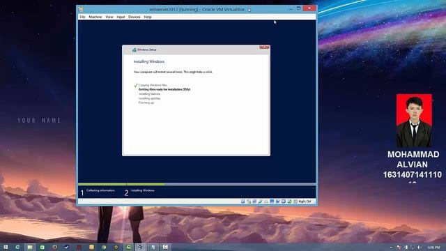 Tutorial Instalasi Windows server 2012 R2 di Virtualbox смотреть онлайн