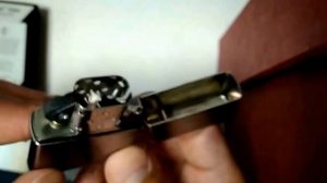 Распаковка zippo 162 armor