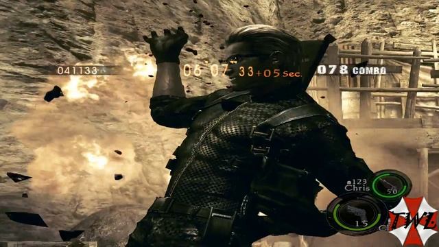 RE 5 PC - 3 Players Mercenaries - Mines - Chris Safari смотреть онлайн