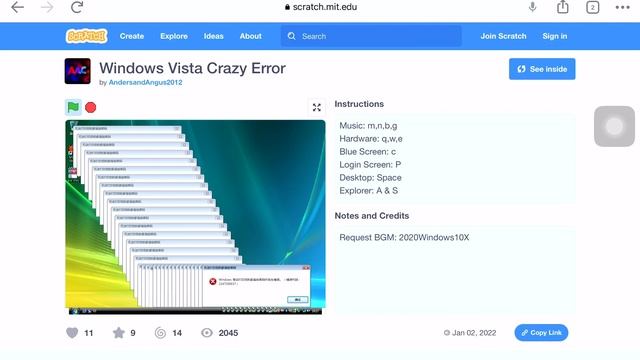 Windows vista crazy error смотреть онлайн