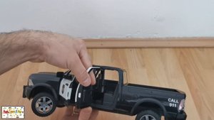 Get Ready for Action with the Bruder RAM 2500 Police Pick-Up Truck Playtime!