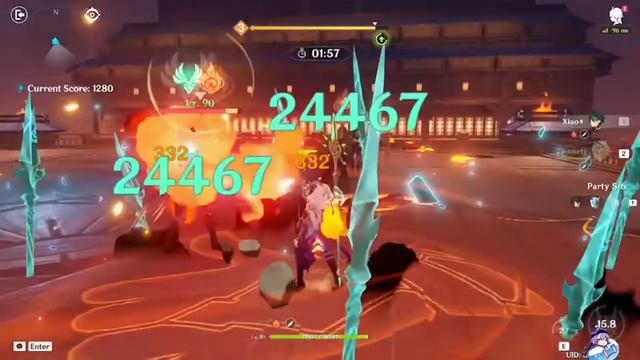 | Genshin Impact | Day 4 Hyakunin Ikki | Extreme Mode | 3100 Point | смотреть онлайн