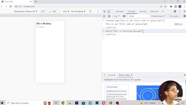 JavaScript Course Project Based Learning 05 - Google Chrome Developer Tools смотреть онлайн