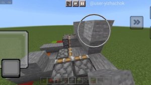 Как сделать выдвигающуюся дверь 2 на 2 в Маенкравт ПЕ (на телефоне)