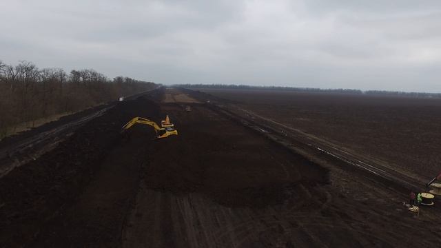 Строительство ЖД ветки в обход Краснодара (ПК263-ПК270) смотреть онлайн