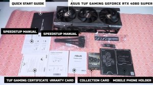 [Unboxing] ASUS TUF Gaming GeForce RTX 4080 SUPER 16GB GDDR6X