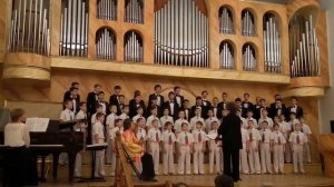 Ах вы сени, мои сени. Концертный хор ХШМиЮ Дубна 11.12.16