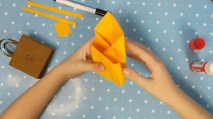 Оригами ПАКЕТ из бумаги ДЛЯ ПОДАРКА/Бумажный пакет/DIY BOLSAS de papel para regalo PAPER BAG ORIGAMI