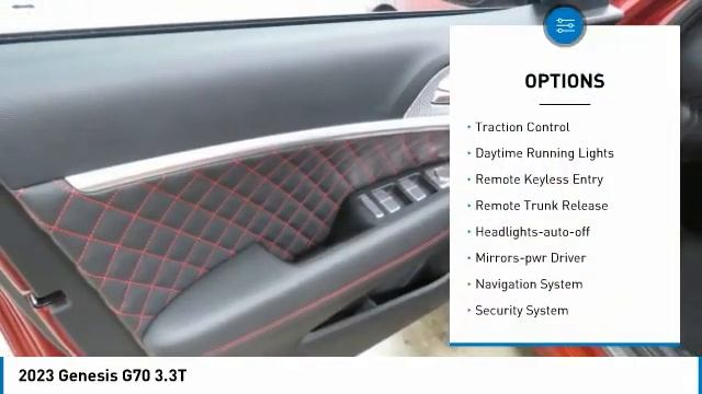 2023 Genesis G70 Birmingham AL HY23407 смотреть онлайн