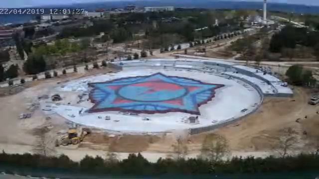 Парк Победы. Строительство фонтана..22 апреля 2019 года смотреть онлайн