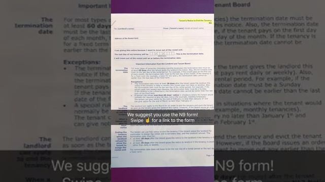 Notice of Lease Termination смотреть онлайн