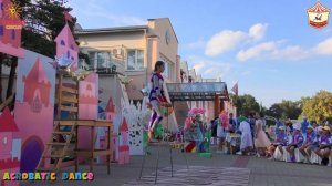 Гимнастка эквилибристка на тростях – «Шаг к мечте!» Выступление в НДЦ «Зубренок».