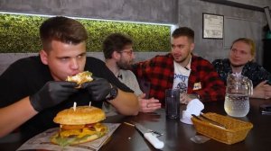 СЪЕШЬ БУРГЕР 3 КГ за 30 МИНУТ! **проверка ресторанов**