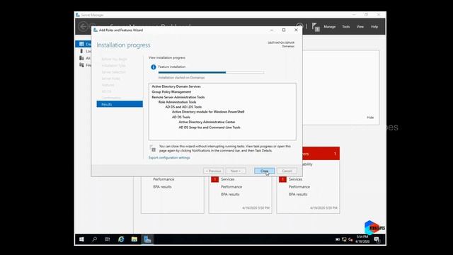 Windows Server as a Domain Controller - Installing Active Directory смотреть онлайн