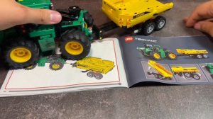 Обзор набора Лего Техник 42136 «Трактор 4х4 John Deere 9620R» / LEGO TECHNIC обзор