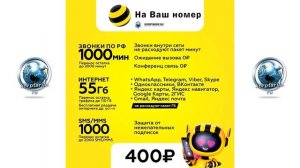 Секретные тарифы Билайн.Август 2024