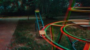 Тест анаглиф видео Cyan (left)-Red
