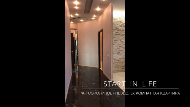 ЖК «Соколиное Гнездо». Видео обзор 3х комнатной квартиры