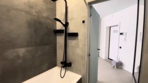 Переделали студию в 2-х комнатную квартиру.