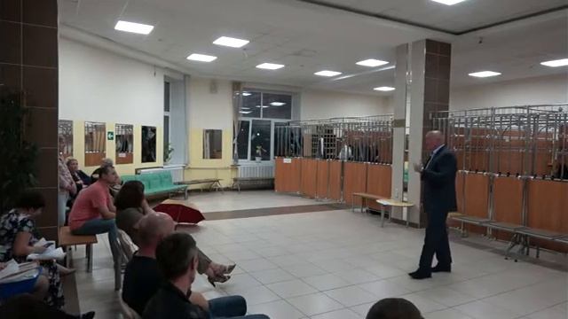 Встреча Главы с населением в мкр. Родники 15.08.2018 г. смотреть онлайн