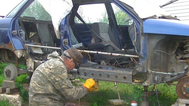 ВАЗ 2110 Полигональные латки:) Антикоррозийное пушсало при сварке