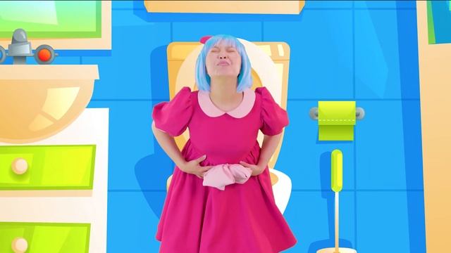 Rainbow Poo Poo Song 💩🌈 | Lights Kids Song смотреть онлайн