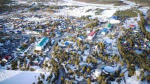 Новоаганск в преддверии весны, 26.04.2022 г.