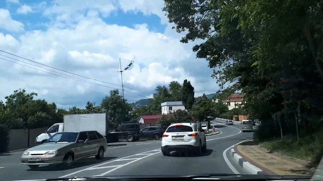 Сочи. ЖК Милан. Открытие продаж. Дорога от центра. смотреть онлайн