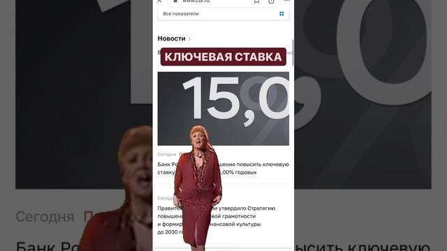 ⚡️Ключевая ставка - 15% #краснодар #недвижимость #ключеваяставка