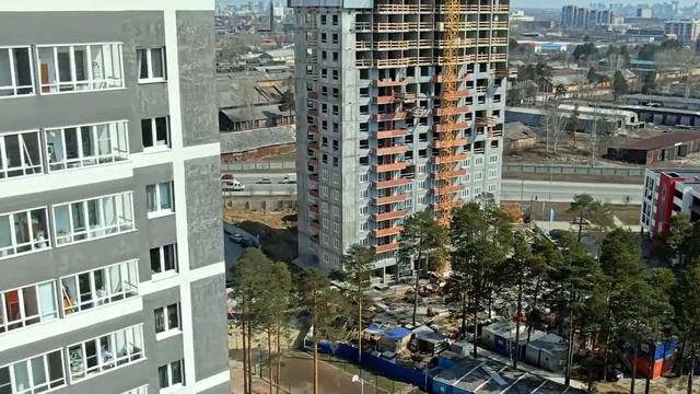 Ход строительства ЖК Квартет. Апрель 2020