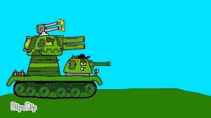 КВ-44 VS D-90 Танки мулитик анімація 13 серія