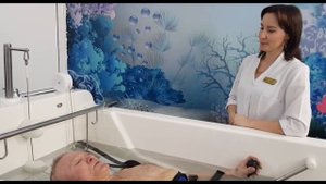 Подводное вытяжение позвоночника в санатории "Рябинушка" на аппарате "ОРМЕД" "АКВАТРАКЦИОН"