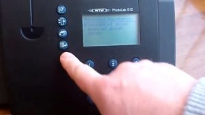 Фотометр WTW Photolab S12, основы работы.