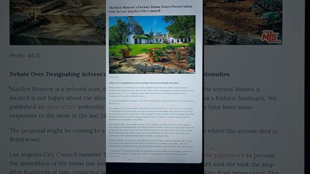 📍Последние Новости о Доме Мэрилин Монро. Возможно, Дом Будет Перенесен По Другому Адресу. смотреть онлайн