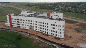 Строительство поликлиники в Кошелев Парке / Волжский район / город Самара / Russia