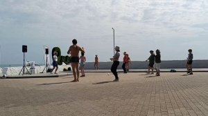 аэробика на набережной в Сочи