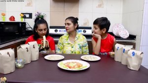 ROTI CHALLENGE | Funny Moral Story for kids | Healthy eating | AAYU AND PIHU SHOW