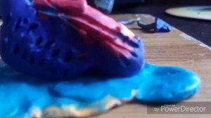 Гибель корабля ( из пластилина)