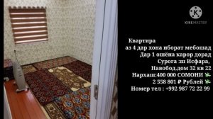 ХАВЛИХОИ 🏘️ ФУРУШИ 💵 ШАХРИ ИСФАРА 🌁