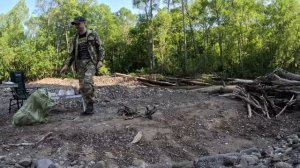 Хариус. июнь 2024. Рыбалка в приморском крае. Верховья таежной реки. Рыбалка и ночевка!