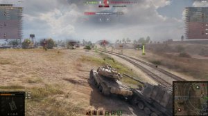 Amx 50 b- wot показал как нужно нагибать!