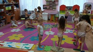 закаливание в младшей группе