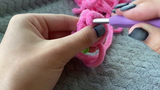 как делать прибавку и столбики без накида для начинающих #амигуруми #вязаниекрючком смотреть онлайн