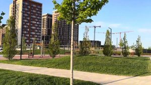 Обзор ЖК Родные просторы г. Краснодар - гуляем по парку Родные просторы